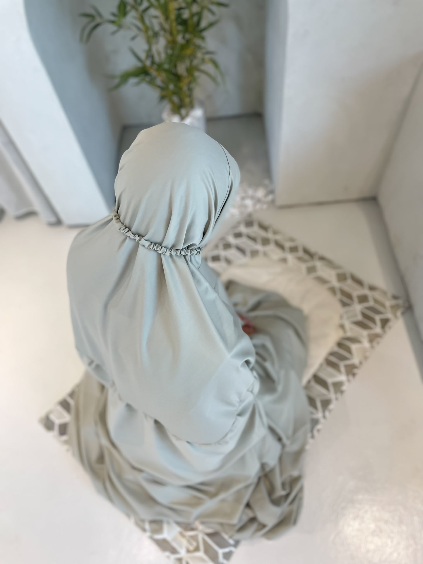 طقم صلاة كامل بنقشة اسلامية